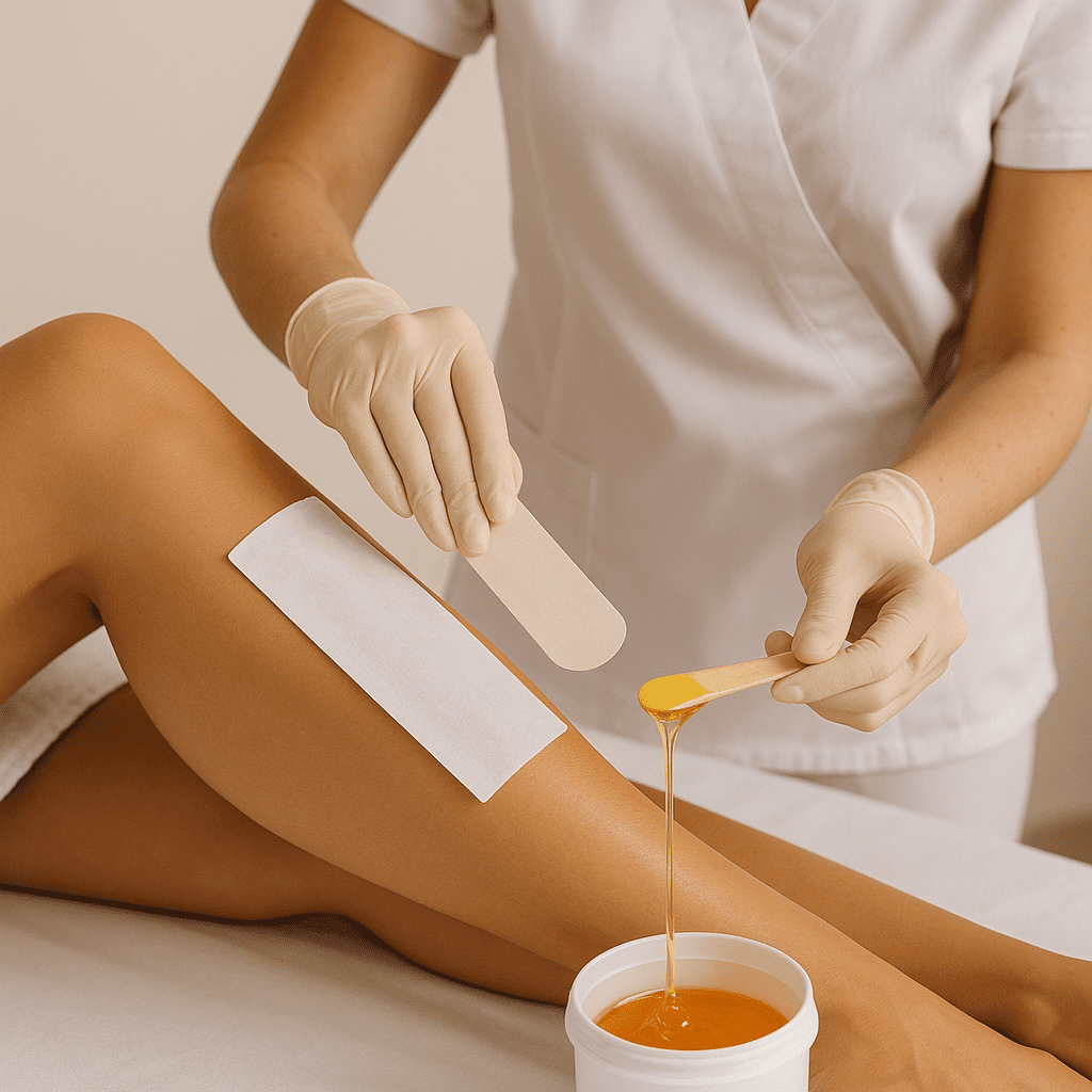 Professional facial waxing service at Bella Vita in Mobile Alabama